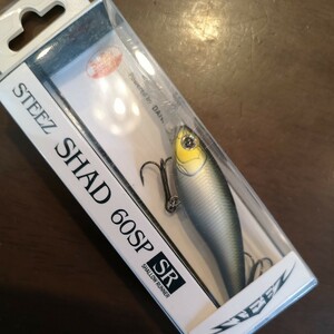 9★☆新品未使用 ダイワ スティーズ シャッド 60SP SR マットシルバーシャッド DAIWA STEEZ SHAD　　☆★