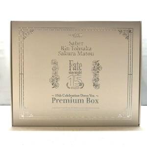 ★中古品★GOOD SMILE COMPANY フィギュア フェイト Fate 15th Celebration Dress Ver. Premium Box セイバー 遠坂凛 桜間霧 内袋未開封