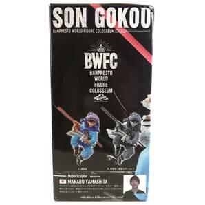 □未使用品□ BANPRESTO フィギュア 孫悟空 ドラゴンボールZ BANPRESTO WORLD FIGURE COLOSSEUM 造形天下一武道会 其之五 フルカラー の画像4