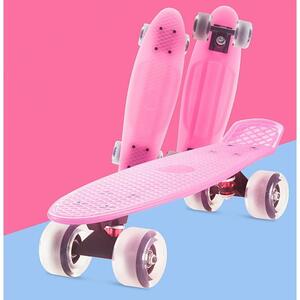  skateboard skateboard pe knee type shines tire is possible to choose 3 color 