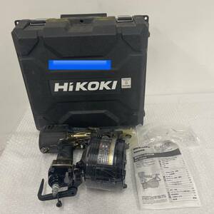 Z6098(114)-203/TK35000【名古屋】HIKOKI ハイコーキ　NEW COLOR HIGH GOLD 高圧75　NV75HR2　75mm 高圧ロール針打機　工具