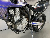 Dトラッカー 売り切り！１円スタート！☆始動動画有☆エンジン好調！LX250E！キャブ車！スーパーモタード！検）KLX250 全国配送！福岡佐賀_画像9