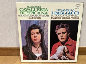 クラシックLP　キングレコード　SLA 7517/9　マスカニーニ／「カヴァレリア・ルスティカーナ」、レオンカヴァロ／「道化師」
