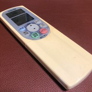 冒険価格！東芝 エアコンリモコン WH-F1J　リモコン 動作品。