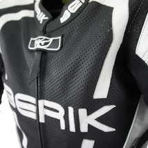 MFJ公認モデル BERIK ベリック レーシングスーツ LS1-171334 WHITE XSサイズ レディース サーキット ツーリング 【バイク用品】_画像6