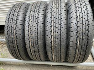 新車外し 195R15 Dunlop 2022年製 4本 セット ハイエース