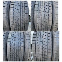 新品同様 215/55R17 2022年製 ヨコハマ YOKOHAMA iceGUARD IG60 17xJ PCD 114.3 5H ET53 JOKER アルミホイール 4本 セット_画像3