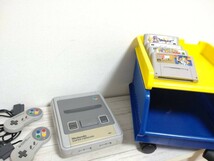 スーパーファミコン一式　ソフト４本セットまとめ売り 収納ケース付属　Nintendo ファミコン　スーファミ_画像1