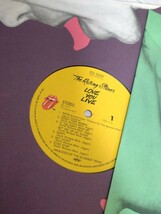 2discs LPレコード Rolling Stones Love You Live ESS50047 ROLLING STONES プロモ /00500_画像5