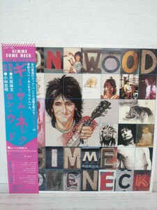 LPレコード/ロン・ウッド(ローリング・ストーンズ)RON WOOD/GIMME SOME NECK「ギミ・サム・ネック(1979年・25AP-1580・ブルースロック)