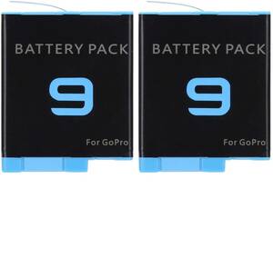 [ free shipping ]2 piece set AHDBT-901 GoProgo- Pro battery 1800mAh genuine products same for . use . is possible to do Hero9 Black Hero 9 interchangeable goods 