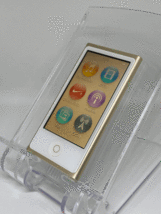 【新品バッテリー交換済み nanoシリーズ最終モデル】 Apple iPod nano 第7世代 16GB ゴールド 中古品 【完動品 生産終了品 1円スタート】_画像1