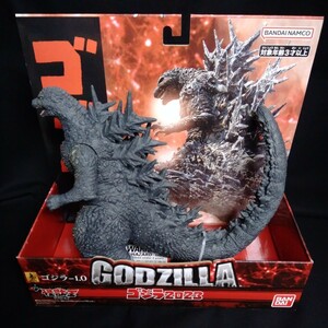 新作Godzilla バンダイ 怪獣王シリーズ ゴジラ(2023) ゴジラ－1.0 ソフビフィギュア ムービーモンスター ソフトビニール フィギュア