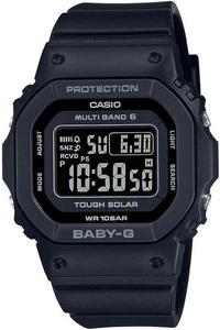 カシオ CASIO 腕時計 BABY-G BGD-5650-1CJF　シンプル　ソーラー電波 レディース　ブラック　デジタル