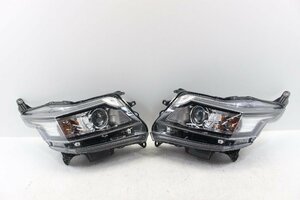 美品　Ｎ　ＷＧＮ　N-WGN　JH1　ヘッドライト　左右　セット　キセノン　HID　レベ付　メッキ　コイト　100-62161　302432-302433