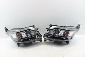 美品/破損無　Ｎ　ＷＧＮ　N-WGN　JH1　ヘッドライト　左右　セット　キセノン　HID　レベ付　メッキ　コイト　100-62161　302442-302443