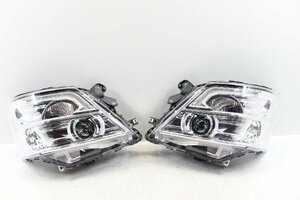 美品/破損無　NV350　キャラバン　VR2E26　E26　後期　ヘッドライト　左右　セット　LED　レベ付　イチコー　1948　打刻E　307263-307264