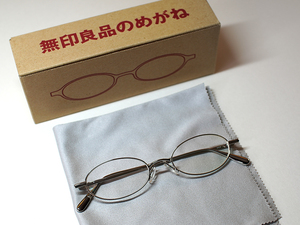 中古品　無印良品のめがね　MUJI　メガネ　眼鏡