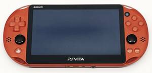 中古ゲーム機 Playstation Vita PCH-2000ZA26 メタリック・レッド PS Vita ヴィータ