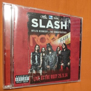 2枚組 SLASH 「LIVE AT THE ROXY 25.9.14」 スラッシュ マイルス・ケネディ MYLES KENNEDY