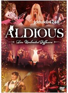 ★未開封新品 送料無料 Aldious DVD【Live Unlimited Diffusion (ライヴ・アンリミテッド・ディフュージョン)通常盤】 アルディアス