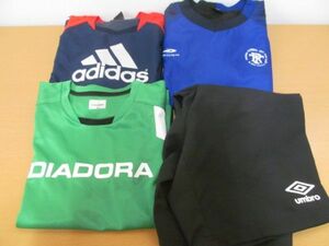 (55262)アディダス　ティゴラ　ディアドロ　アンブロ　サッカー　プルオーバー　Tシャツ　練習着　パンツ　160　まとめてセット　