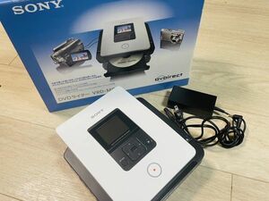 未使用？ 美品 SONY ソニー DVDライター VRD-MC5 ビデオカメラ デジタルカメラ ダビング 撮影 動画 ホワイト 元箱 取説付き