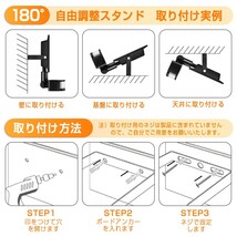 送料込 4台 センサーライト 50W 500W相当 LED投光器 昼光色 6000K 人感センサー 防犯ライト 作業灯 IP66 防水 広角ライト 1年保証 GZW-05_画像5