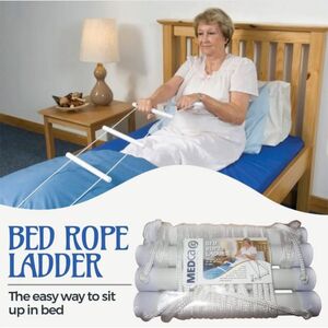 【リハビリや介護に】ベッド補助ロープベッドラダーアシストロープ