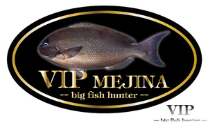 魚ステッカー（VIPメジナ)防水,UVカット,釣り,グレ（基本サイズ：縦8cm×横14.5cm）