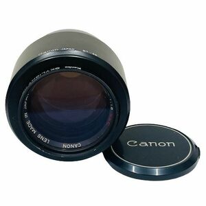 ●【Canon/キャノン】カメラレンズ CANON LENS FD 85mm 1:1.8 S.S.C.★20438