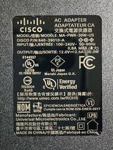 新品箱入り☆Cisco Meraki MR33/MR36/MR42/MR42E/MR52/MR53等 ACアダプター MA-PWR-30W-US　送料無料！_画像2