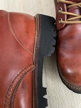 ★赤茶 レッドウイングス 8171 RED WING Vibramソール ７1/2E(25.5cm) ★_画像10