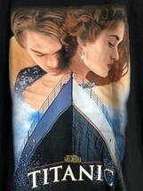 デッドストック 90S タイタニック ビンテージ Tシャツ 黒 TITANIC ヴィンテージ ムービー 映画 洋画 半袖 デカプリオ vintage 1998 FOX_画像3