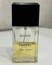 ■残量半分■CHANEL シャネル EGOISTE エゴイスト EDT オードトワレ 100ml 香水_画像1