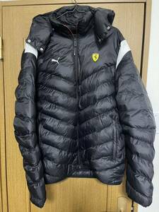  superior article Puma Ferrari collaboration light down jacket XL PUMA