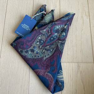  Beams . buy Daniel DANIEL large size pocket square new goods peiz Lee pattern 