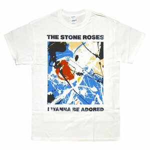 [XLサイズ]The Stone Roses （ザ・ストーン・ローゼズ） I Wanna Be Adored ジャケット・デザイン バンドTシャツ