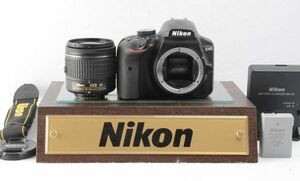 ■美品■ ニコン Nikon D3400 18-55 VR レンズキット 【付属品】　#510-057