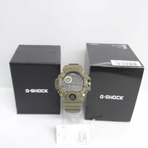 【86】良品 稼働品 CASIO カシオ G-SHOCK 3410 GW-9400 1DR RANGEMAN ソーラー電波時計 メンズ 腕時計 箱、タグ付 ジーショック_画像1