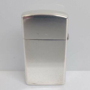 【86】 Zippo ジッポー スリムタイプ STERLING スターリング 1996 シルバー 喫煙具 オイルライター 銀 925 ヴィンテージ