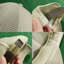 ▲FILSON リップストップコットン素材 メッシュキャップ MESH LOGGER CAP ライトベージュ フリーサイズ 美品!!!▲_画像6