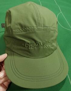 ^GRAMICCI Gramicci BEAMS GOLF special order soft shell material 5 panel camp cap light olive free almost unused!!!^