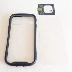 【3点セット】iPhone13 リフレクションケース+強化ガラスフィルム+カメラレンズ保護ガラス ブラック ガラス 透明 シンプル 画面保護
