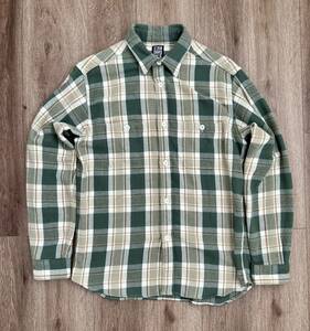 【新品未使用】STANDARD CALIFORNIA スタンダードカリフォルニア SD Flannel Check Shirt フランネル チェック 長袖 シャツ グリーン系 L