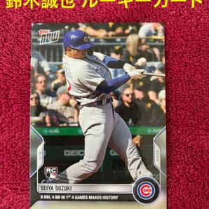 2022 topps now 鈴木誠也 ルーキーカード 40 トップス ナウ