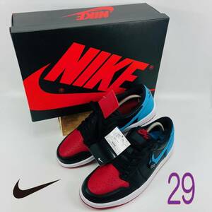 【SSSランク】【未使用】【超美品】【替え紐付き】NIKE WIMNS AIR JORDAN 1 RETRO LOW OG NC TO CHICAGO（CZ0775-046）　29　US12