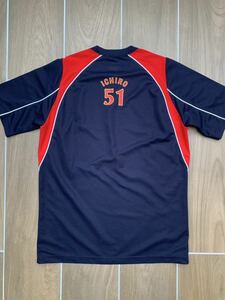 イチロー WBC2009 ユニフォーム型Tシャツ ビジター 侍ジャパン 野球日本代表 MIZUNO ミズノ