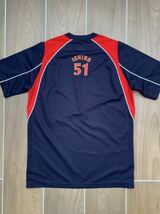 イチロー WBC2009 ユニフォーム型Tシャツ ビジター 侍ジャパン 野球日本代表 MIZUNO ミズノ_画像1