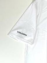 VOLCOM ボルコム A9112202WHT① メンズ Lサイズ 半袖ラッシュガード Rashguard ルーズフィット ホワイト色 ヴォルコム 即決 新品 送料無料_画像4